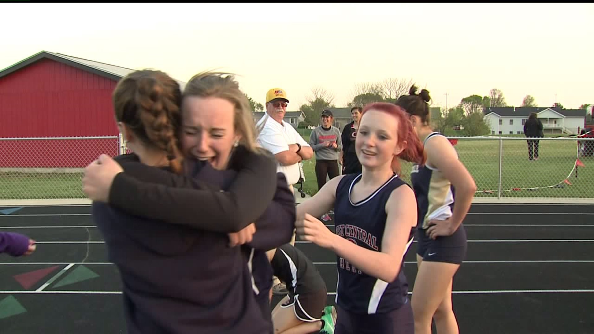 Mercer County girls race to Sectional Title