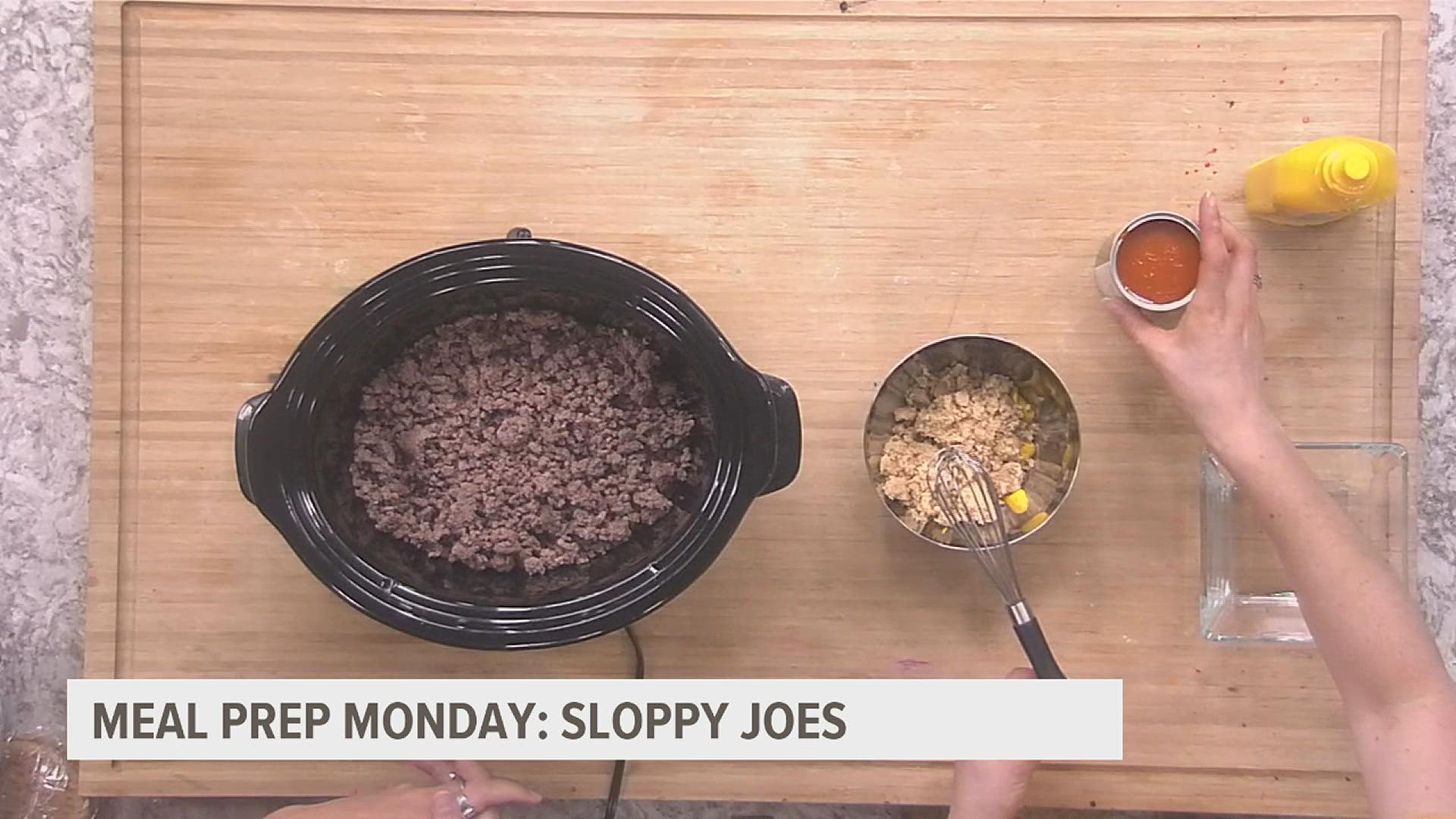 An easy way to make Sloppy Joes, especially if you're busy around meal time.
