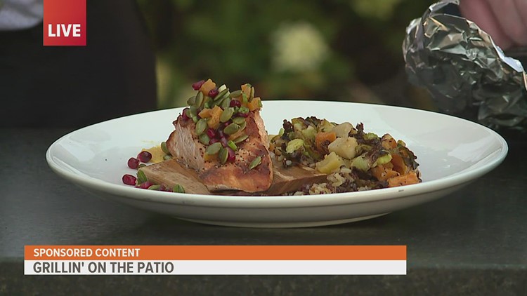 Grillin' on the Patio | Davenport Country Club's Chef Aaron shows us how to make a perfect Fall themed Salmon