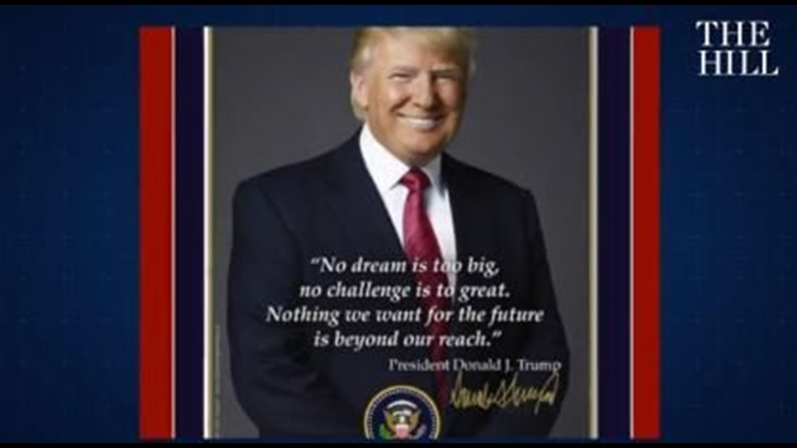 trump inauguration poster typo trump inauguration poster typo