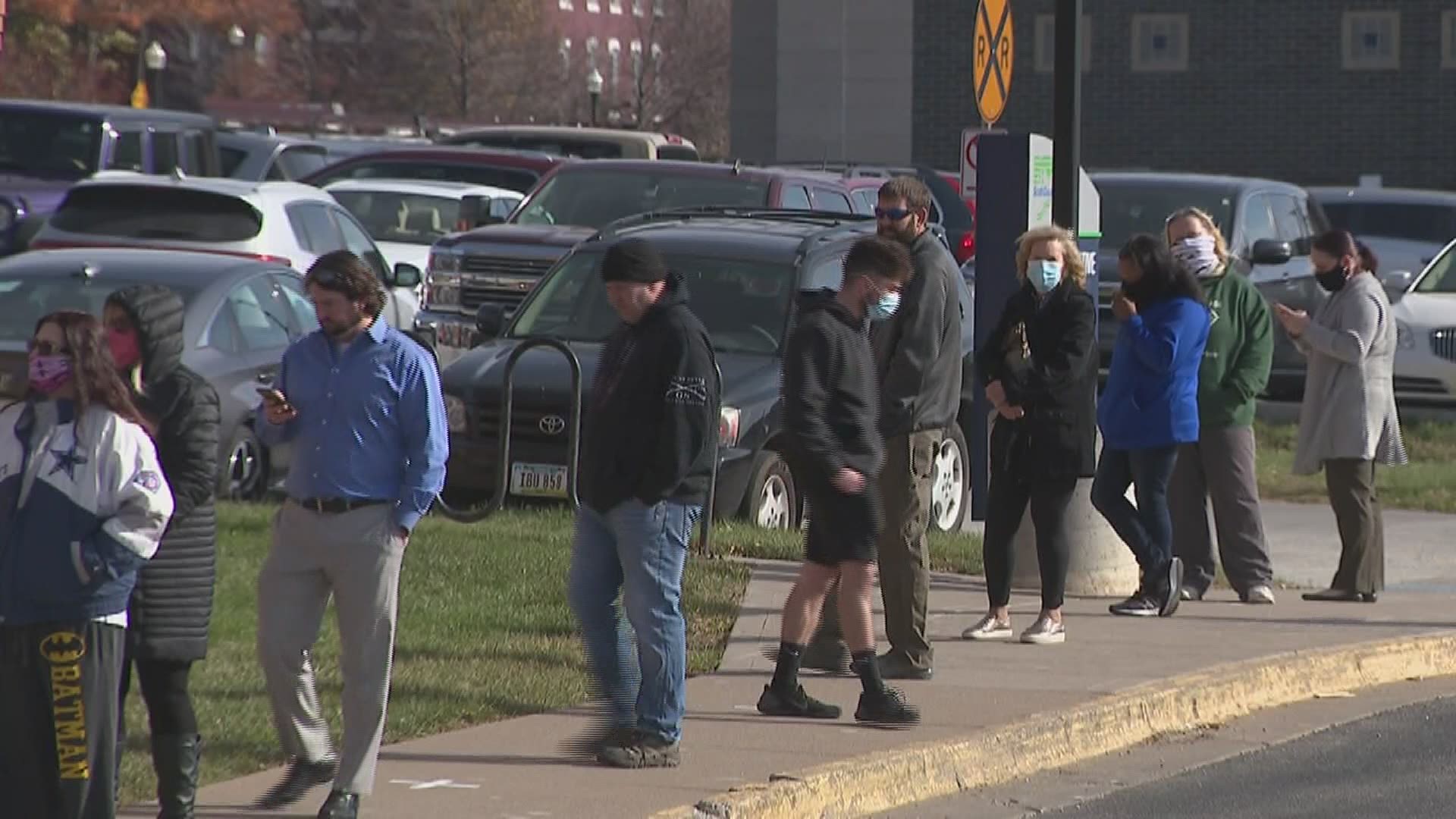 About 1.6 million residents of Iowa and Illinois are eligible to register and vote in-person on Election Tuesday