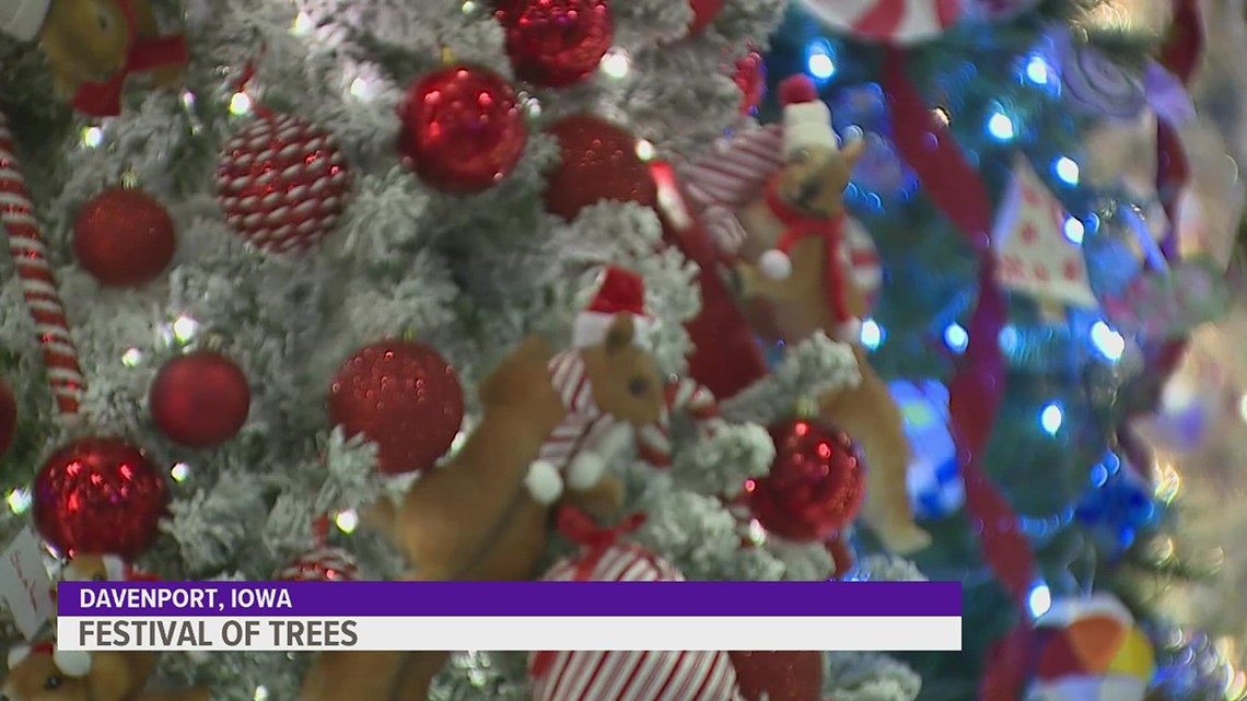 Festival of Trees kicking off Saturday, Nov. 18 in Davenport