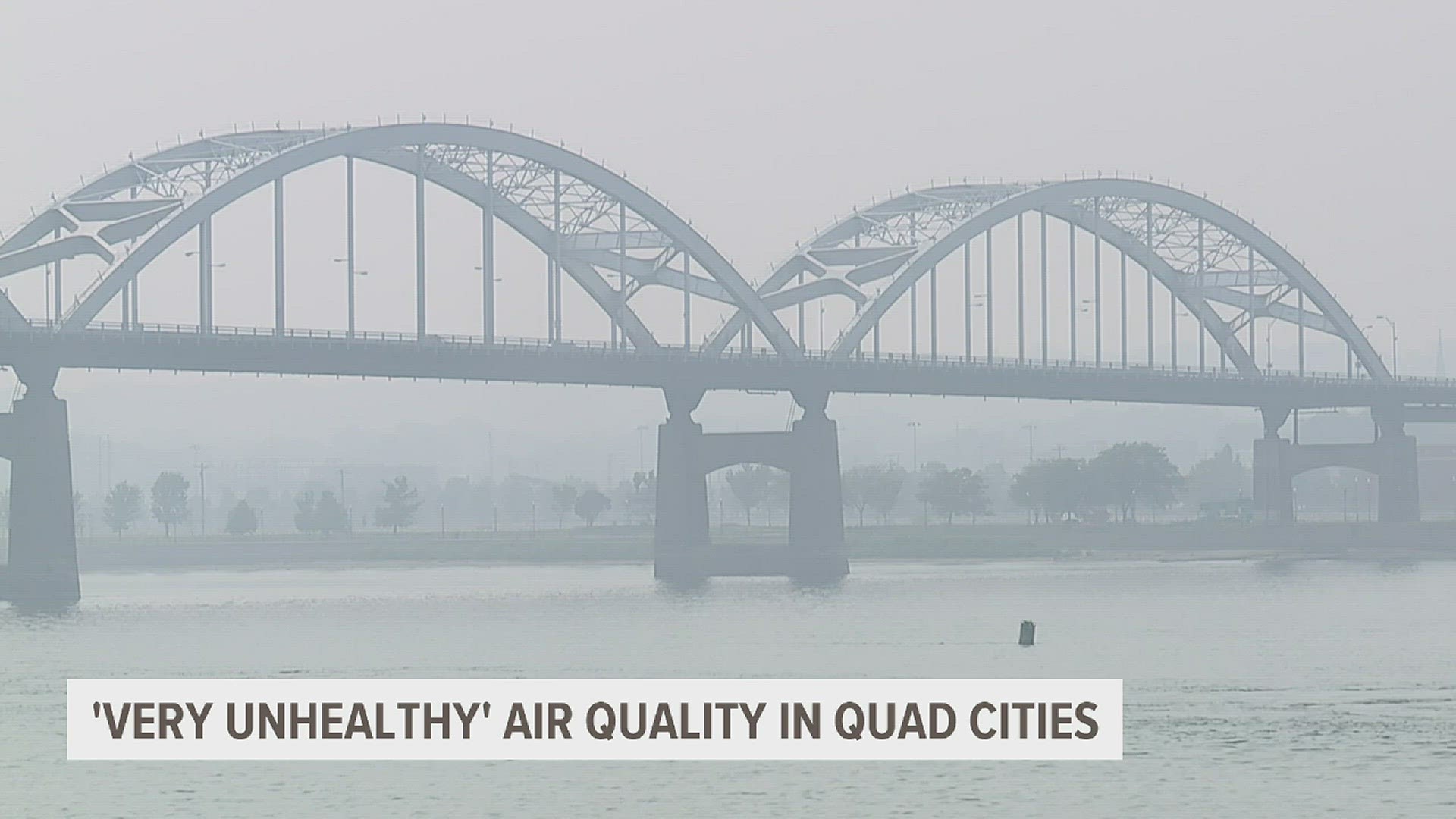 The low air quality is coming from Canada wildfire smoke. Doctors recommend using at least a KN95 quality mask or better if you must do activities outside.