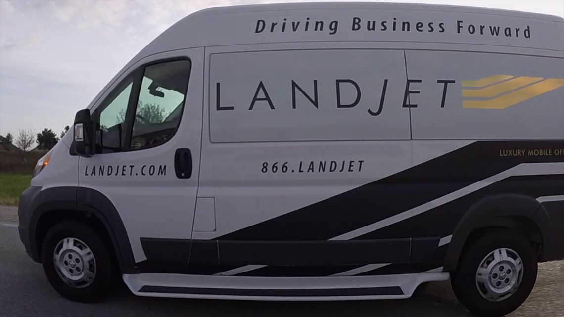 Not your typical taxi; LandJet taking over the streets of the Quad Cities