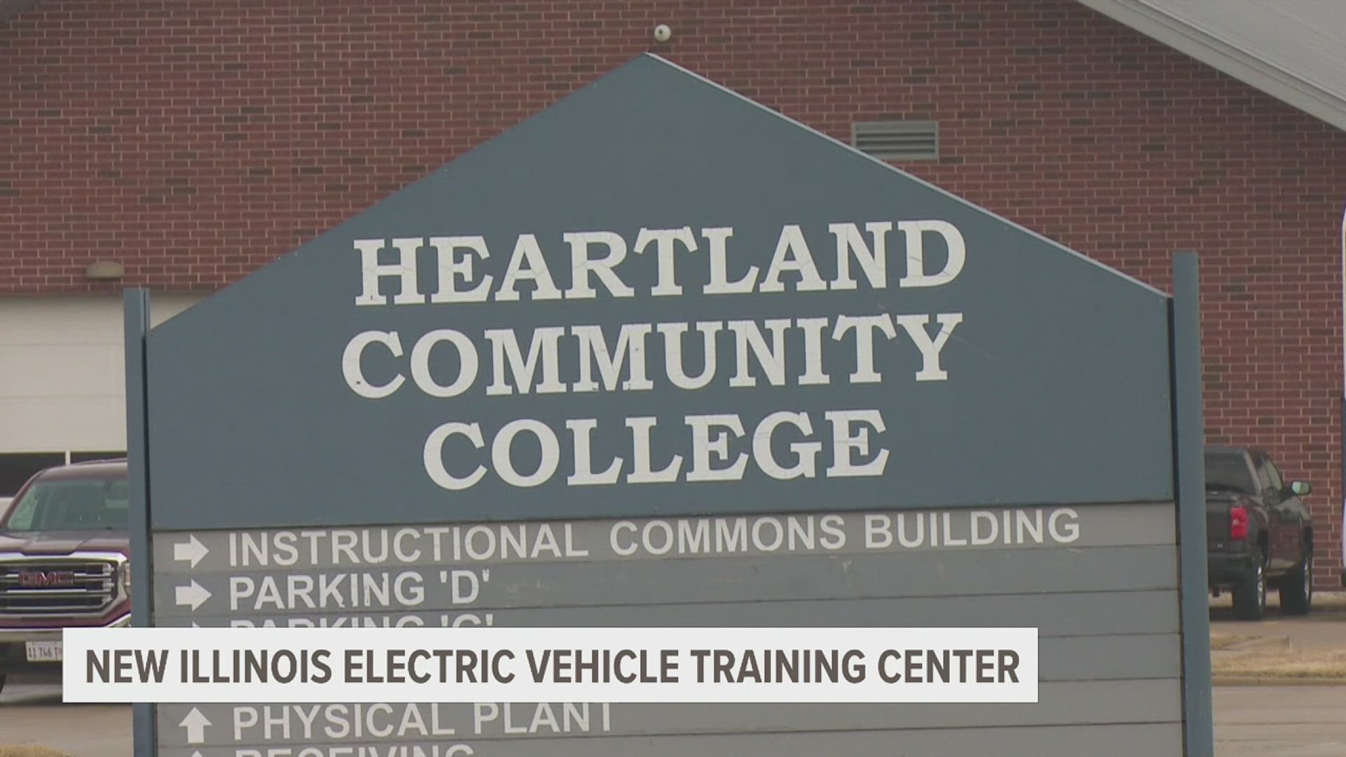 The state sent more than $7 million to Heartland Community College for the facility. Students will learn about EV and energy storage technologies.