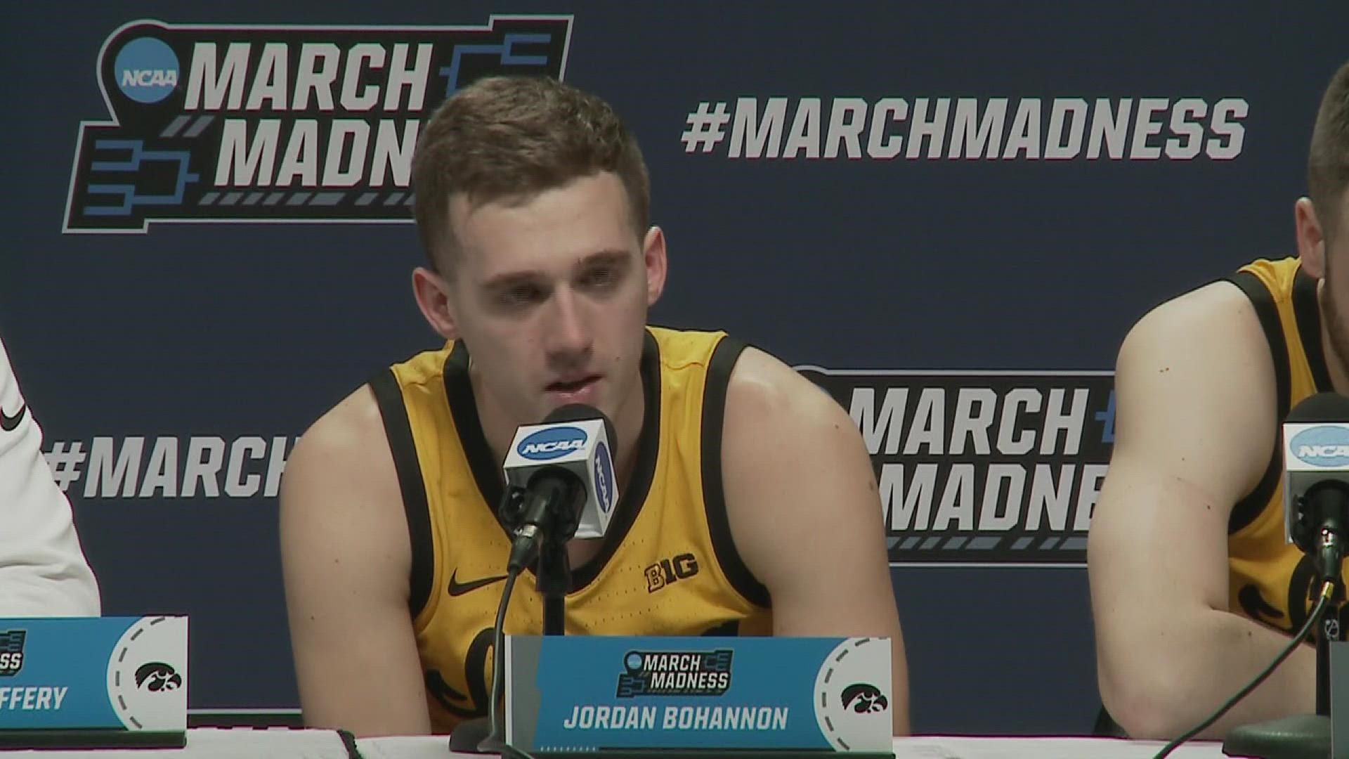 The Hawkeyes entered the tournament fresh off a Big Ten Tournament title and winners in nine of their last 10 games before losing to the Spiders.