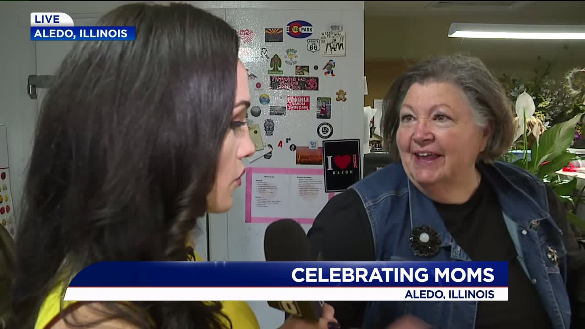 Celebrating Moms & Grandmas at Aledo Flower Shop
