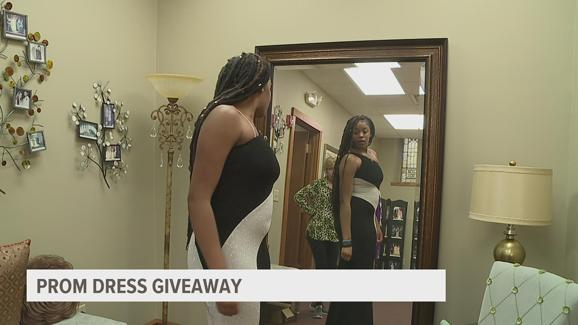 Davenport's First Presbyterian Church has helped dozens of girls find their prom dresses.