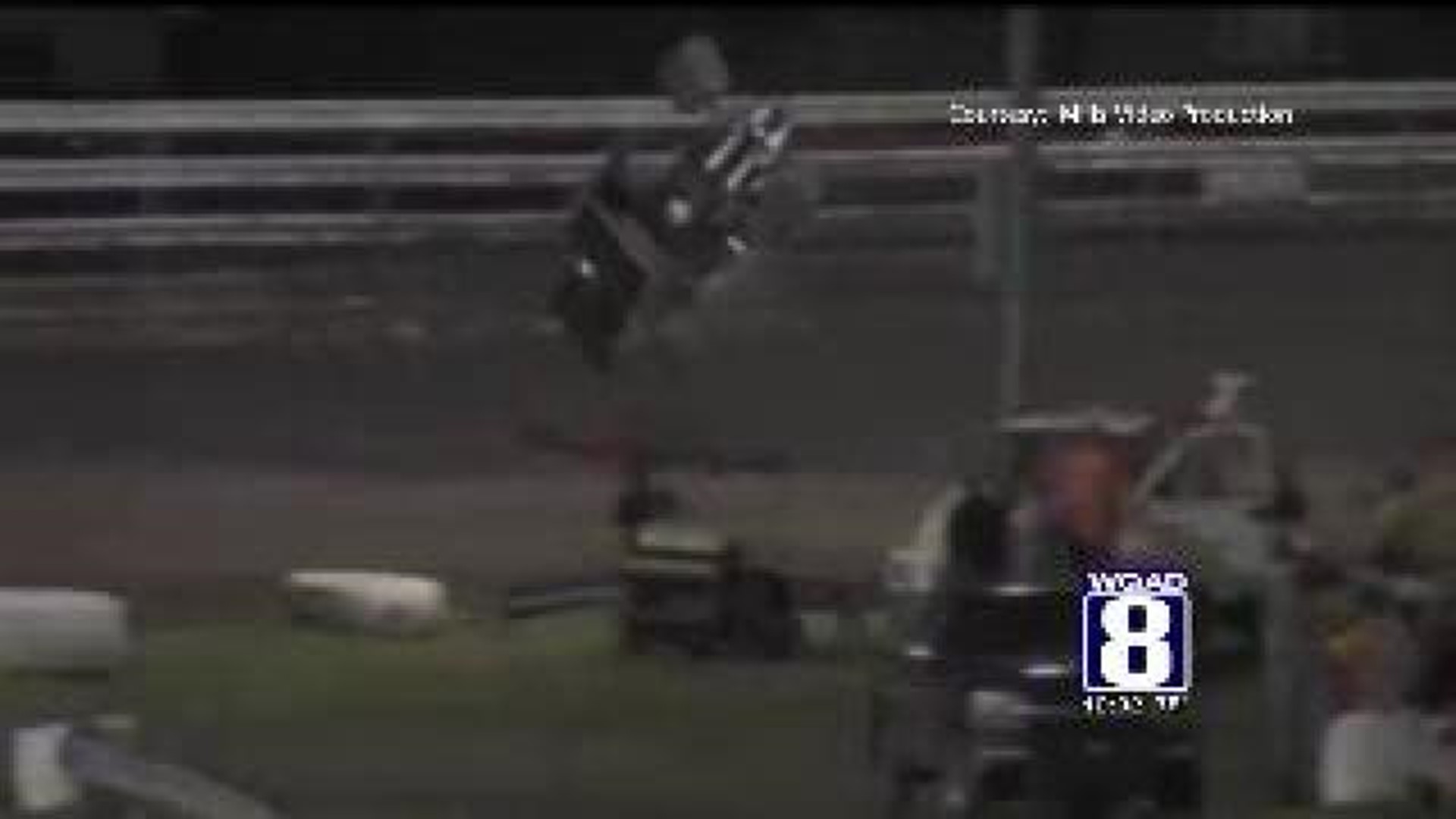Tony Stewart Crashes In Iowa