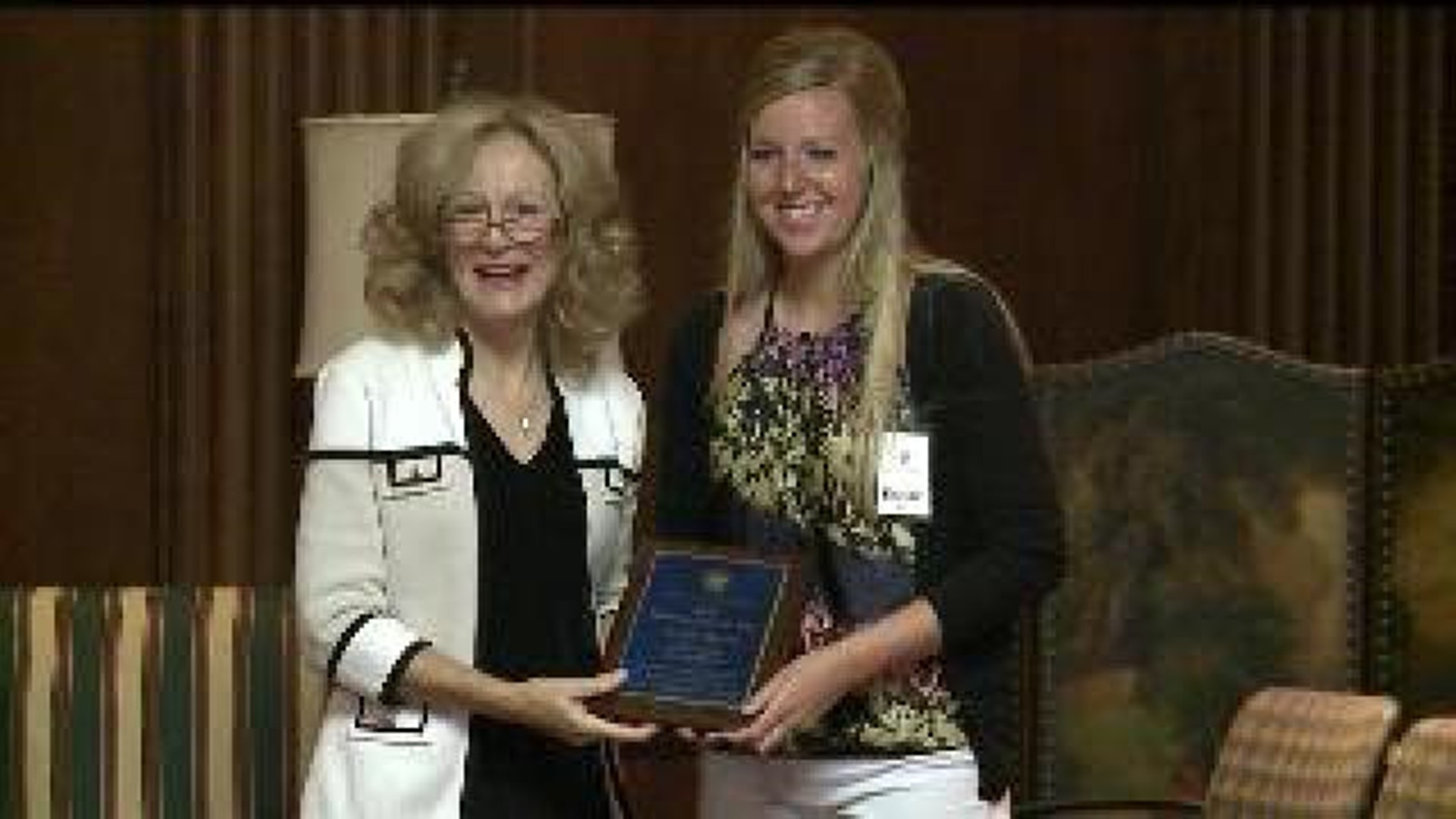 Rock Island college student receives Fraternalist of the Year award