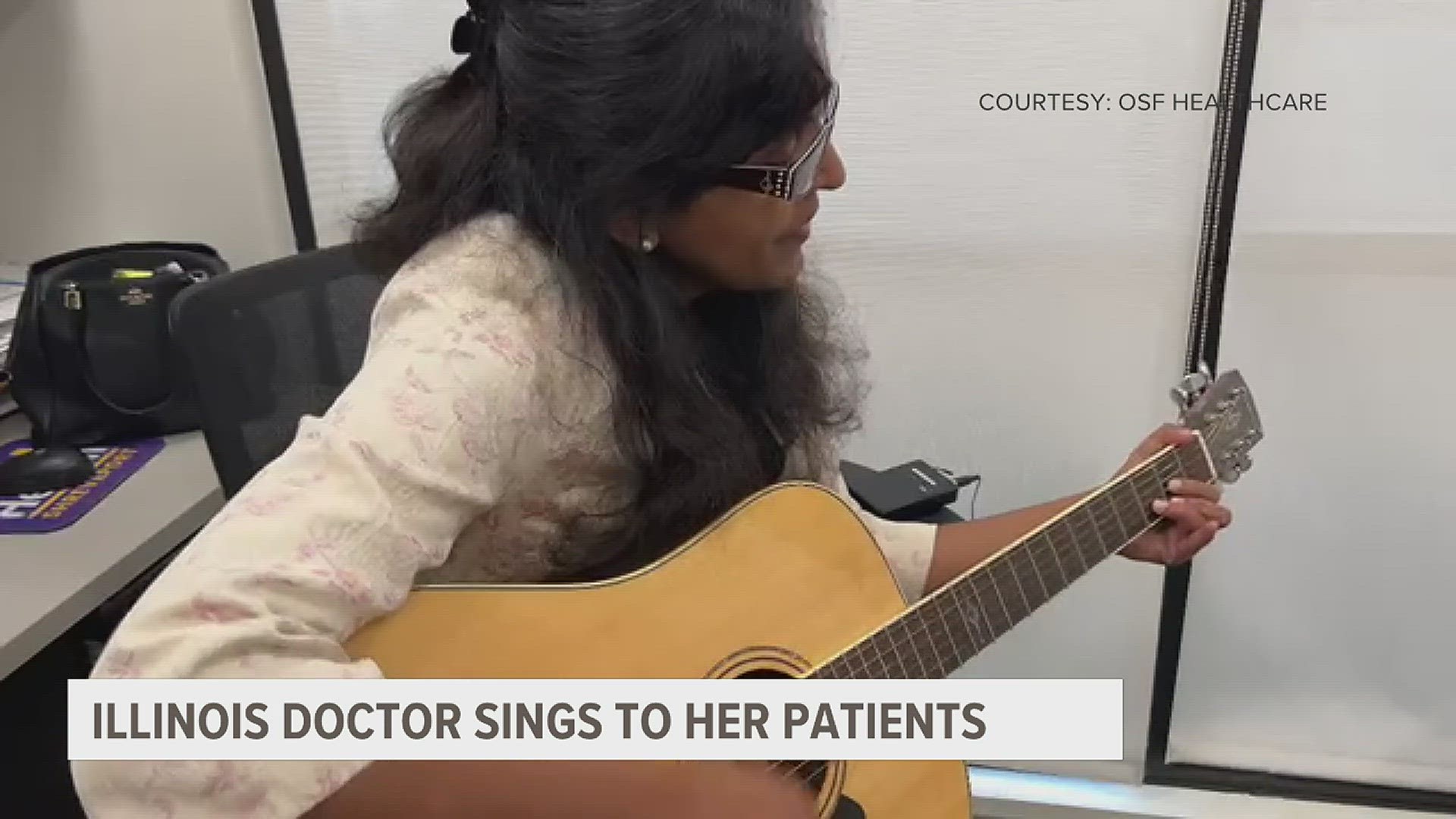 For years now, Dr. Alina Paul has sung to her patients. She says many of her patients love it, and it's something she says is backed by medical research.