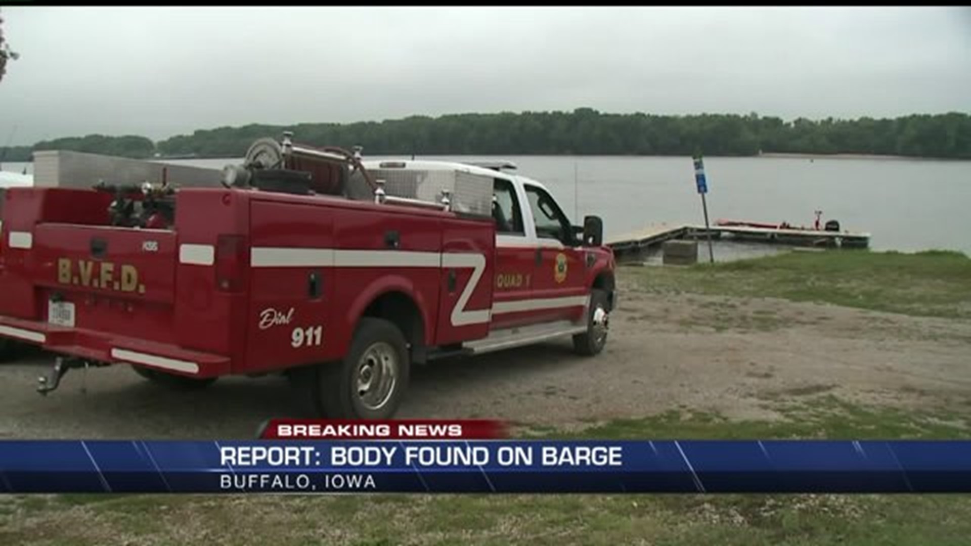 Body Found On Barge