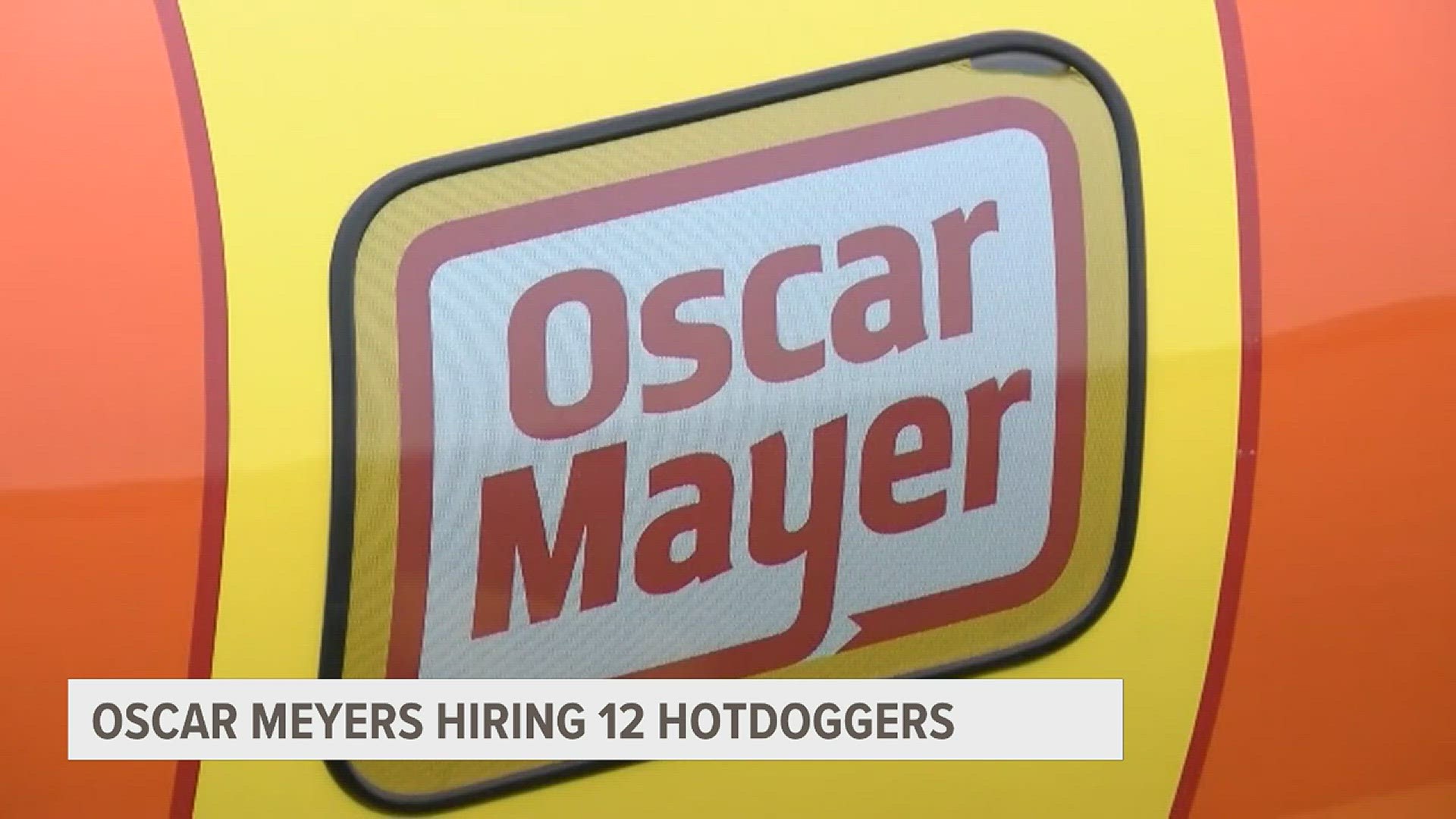 Are you a promising new college grad? Oscar Mayer wants you to consider spending a year driving a giant hot dog.