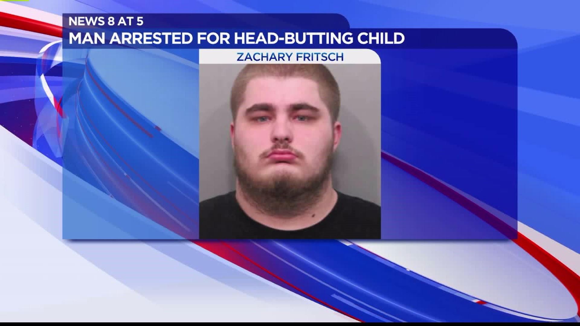 Man arrested for head-butting child