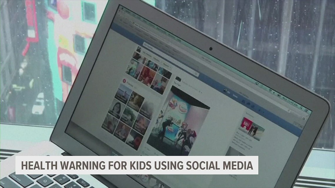 Health experts issue warning about children using social media