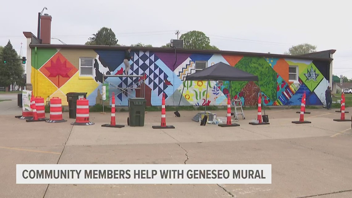 Preschoolers make their mark on Geneseo mural - Vimarsana News