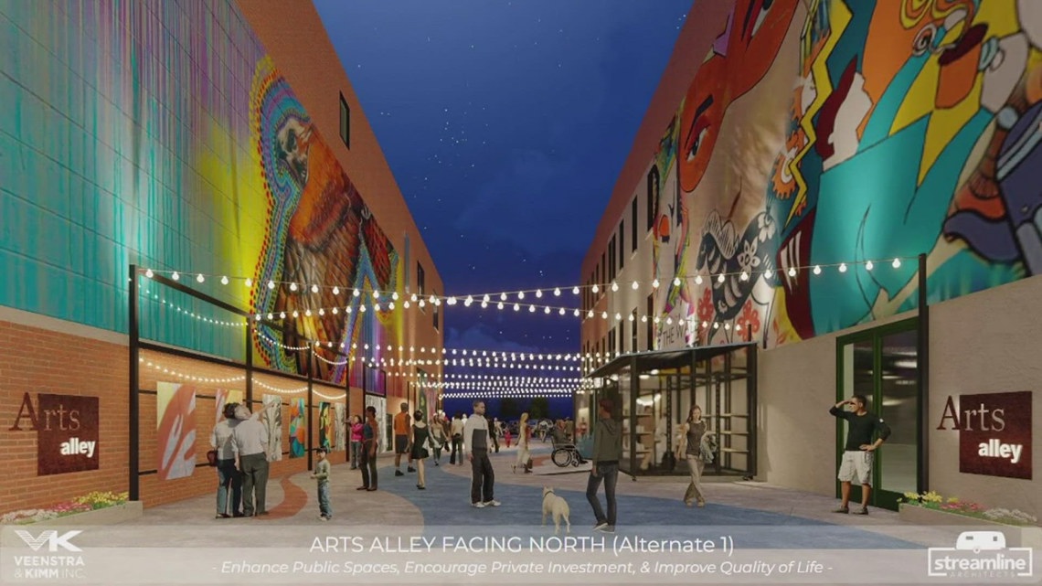 Rock Island wants feedback on Arts Alley mural designs - Vimarsana News