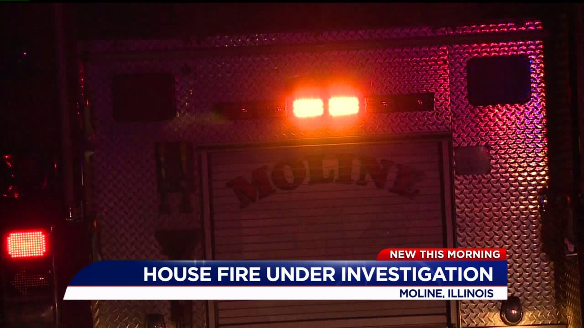 Moline House Fire Under Investigation