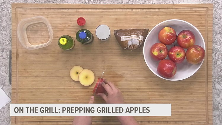 Countdown to fall: We're making cinnamon apples on the grill