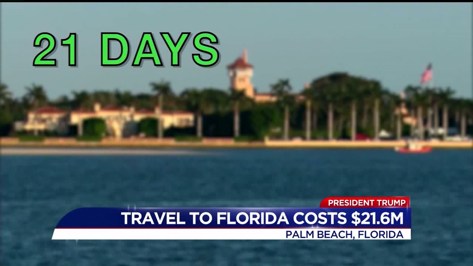 Trump travel costs on track to surpass Obama`s