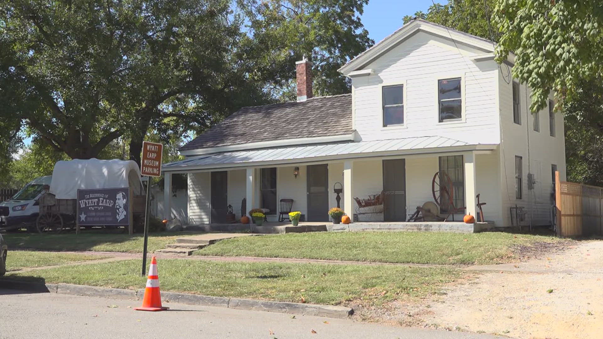 The childhood home was built in 1841 and includes much of the original features.