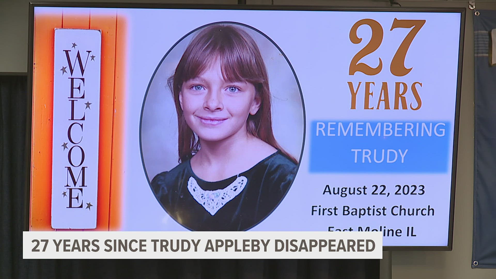 Family and friends gathered to remember Trudy and bring attention to her case — with a commitment to finding out the truth behind her disappearance.