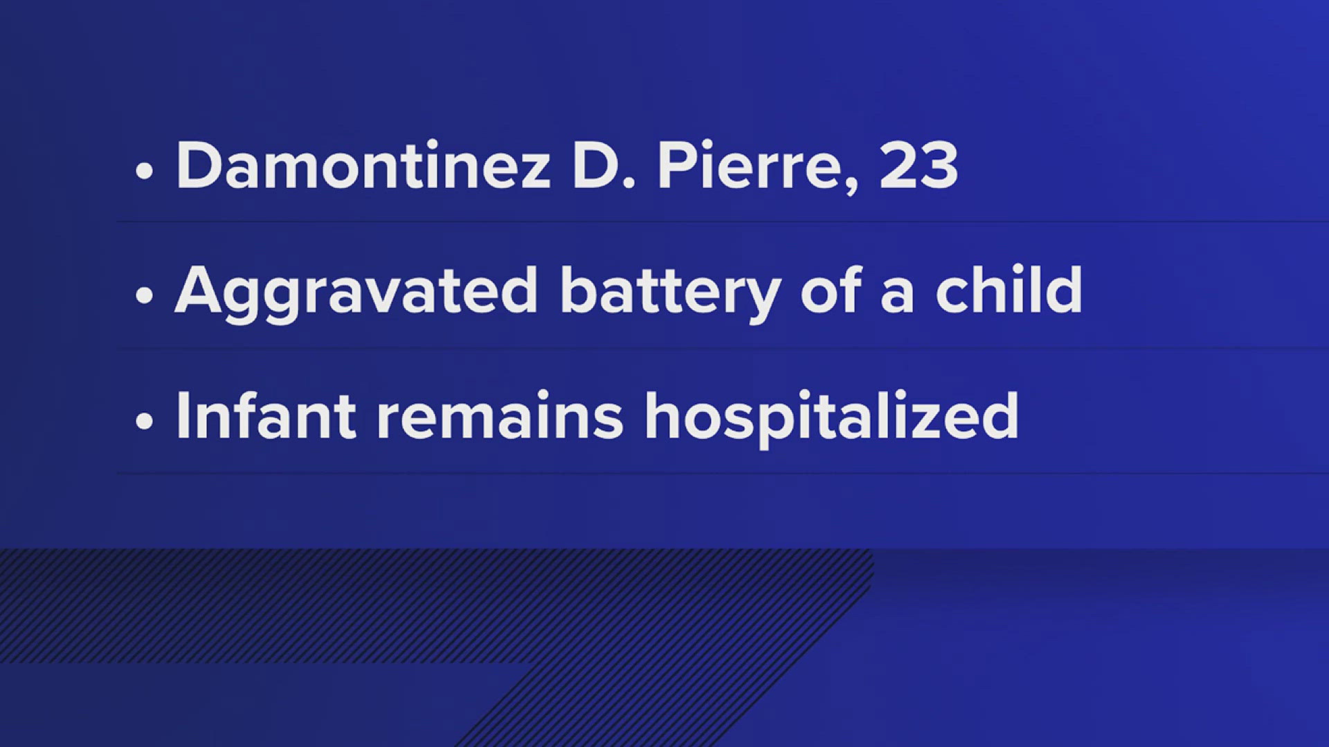 The East Moline Police Department is investigating a case of suspected child abuse that left a 3-month-old infant in the hospital with serious injuries.