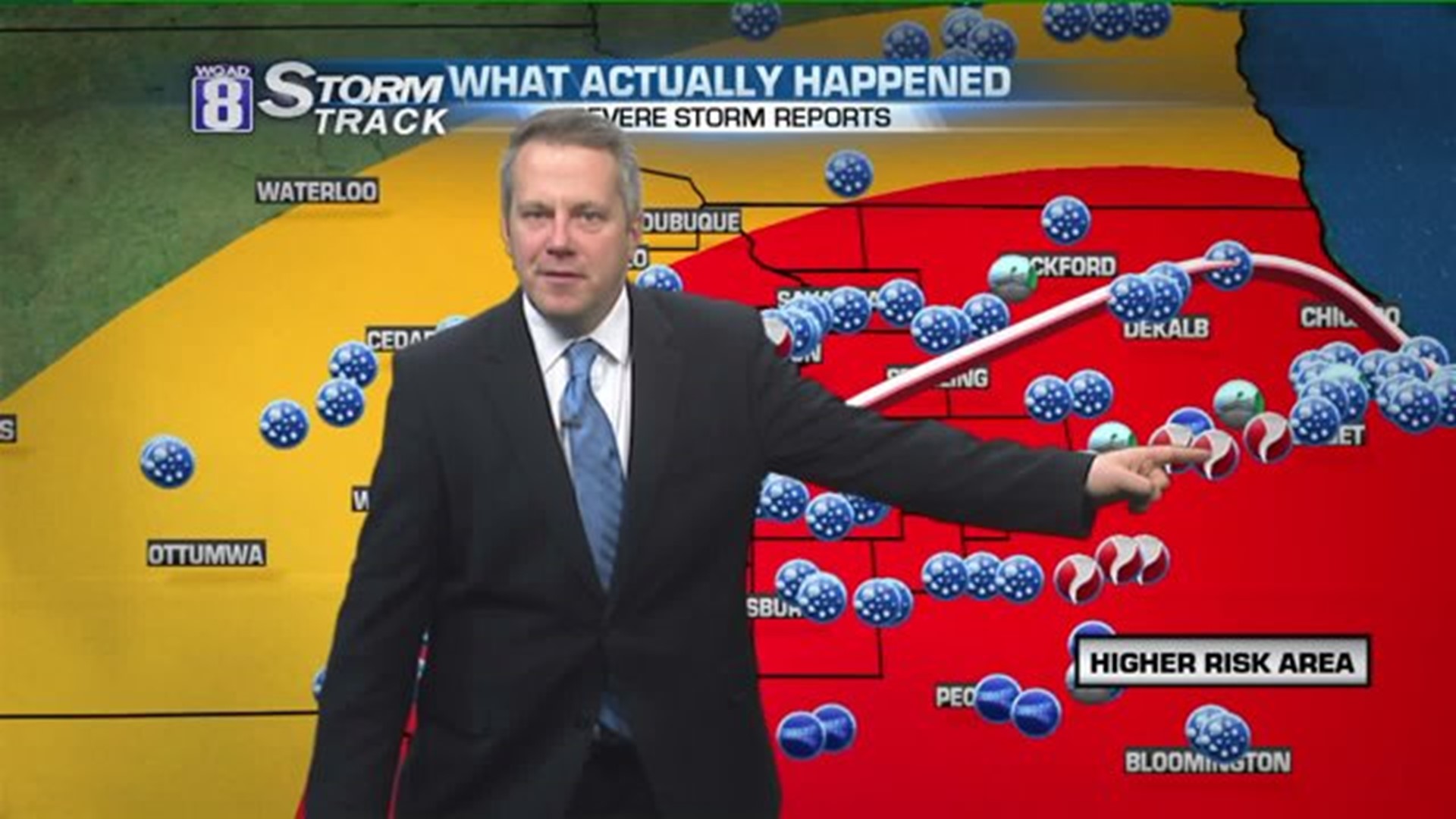 Eric speaks specifically to the people who said the forecast was blown out of proportion