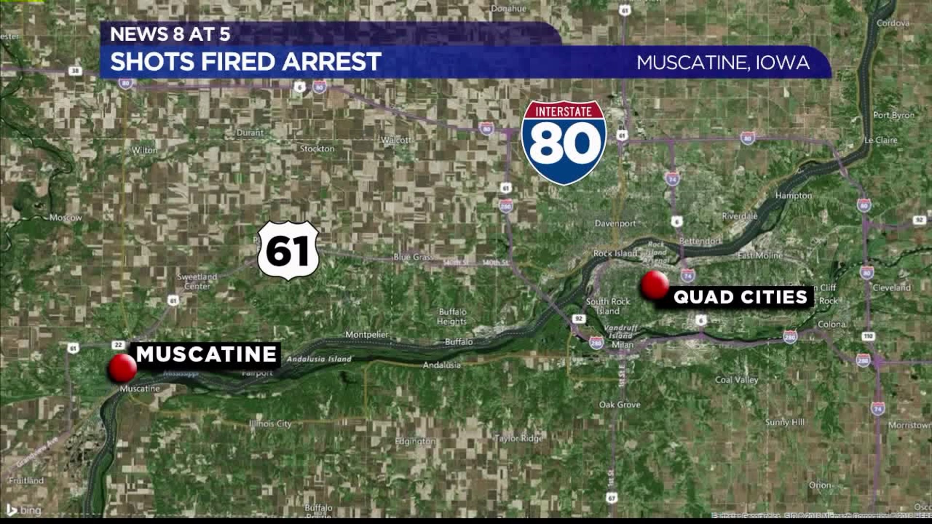 17-year-old arrested in Muscatine after shots fired call