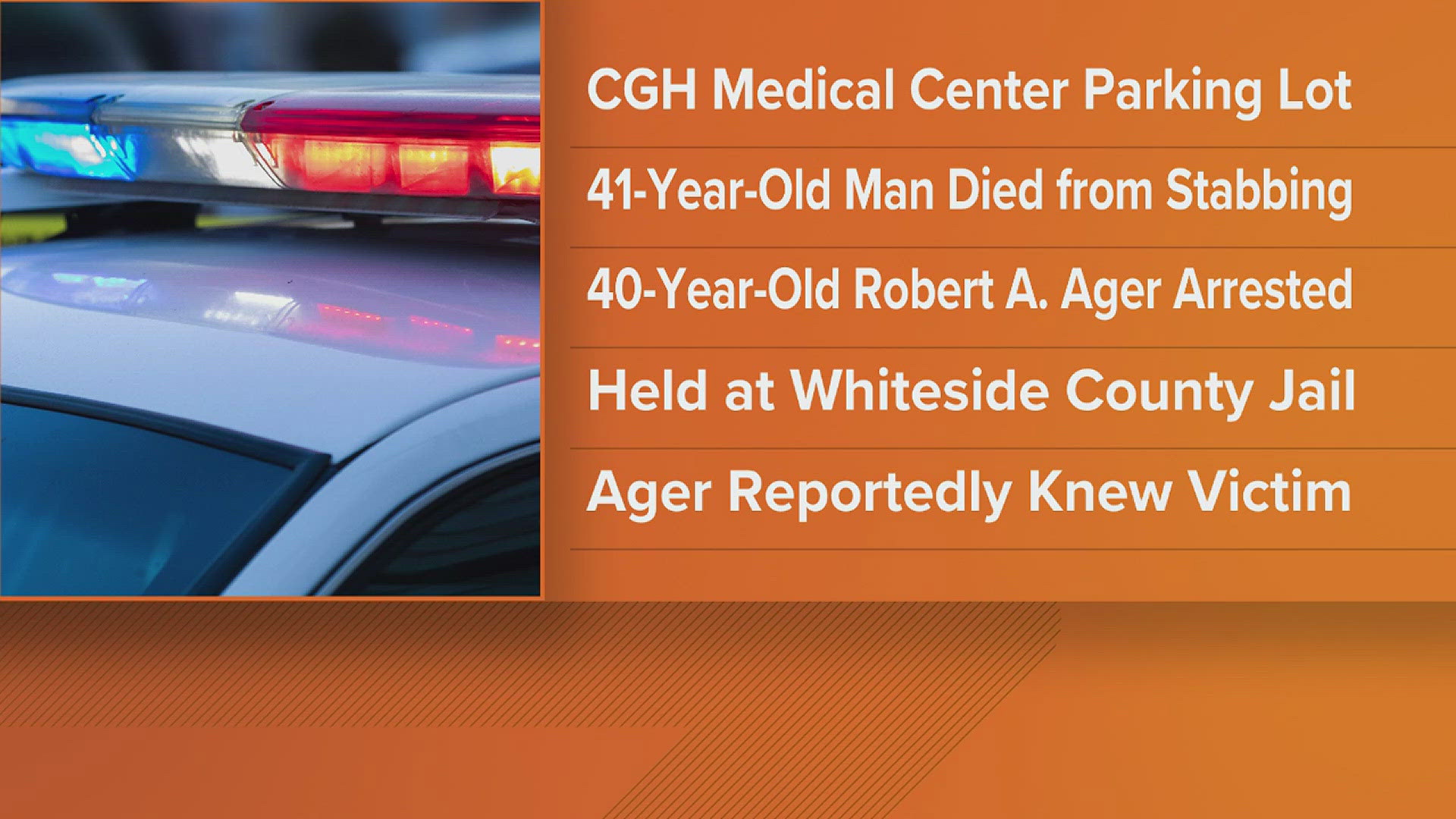 40-year-old Robert A. Ager of Sterling was arrested and charged with first-degree murder in connection to the incident, according to police.