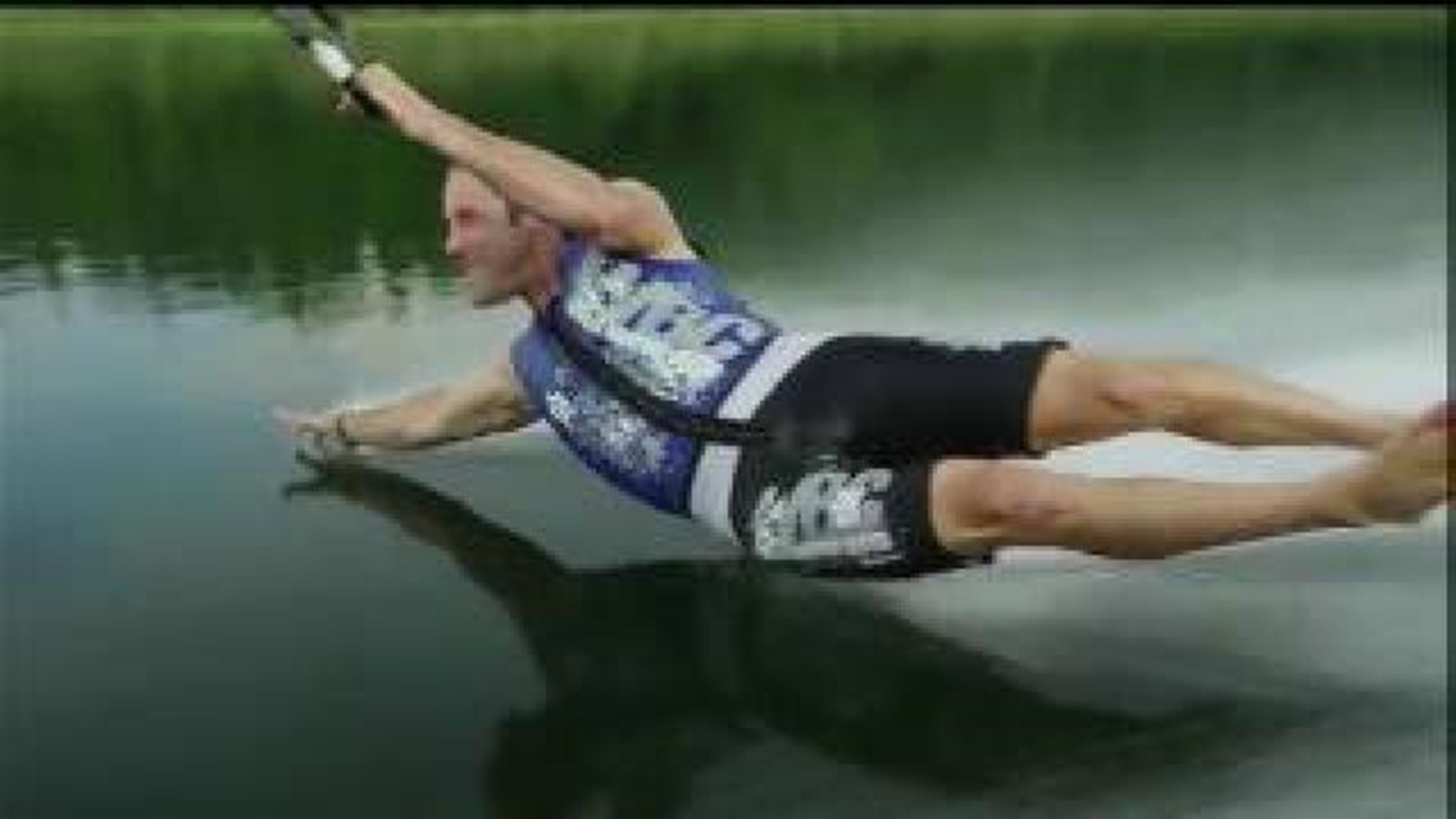 Stunt team shows skills on the water