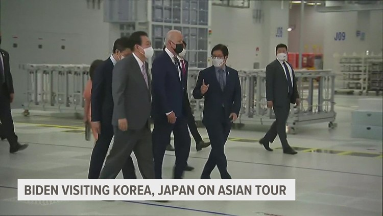 Biden: Korean chip plant a model for deeper ties to Asia