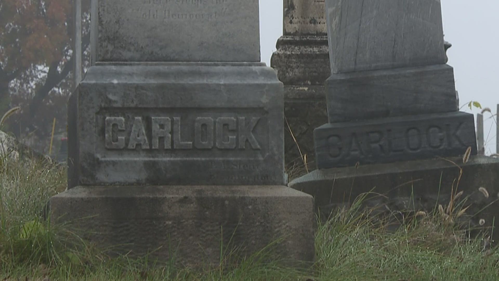 Local Democrats and Republicans established separate cemeteries in Carlock, IL more than a century ago
