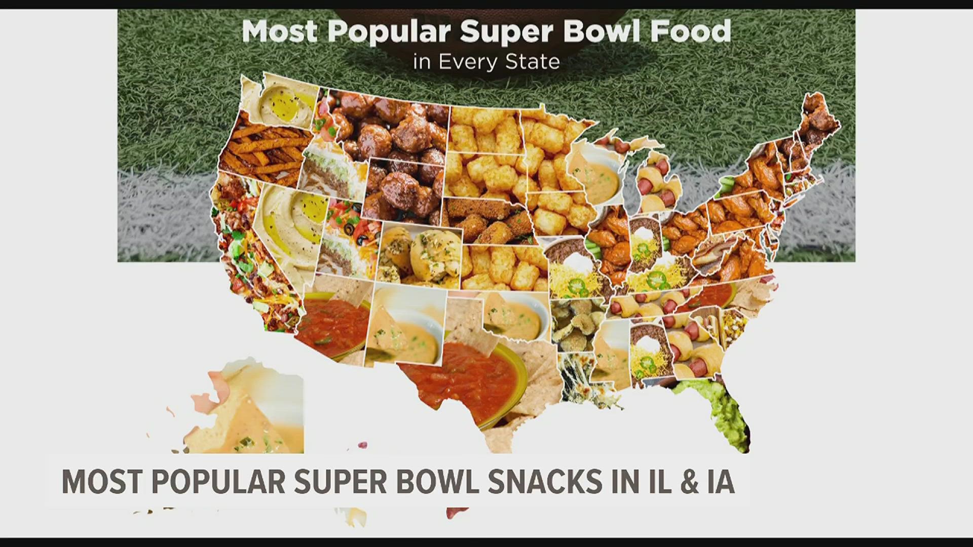 most popular super bowl food