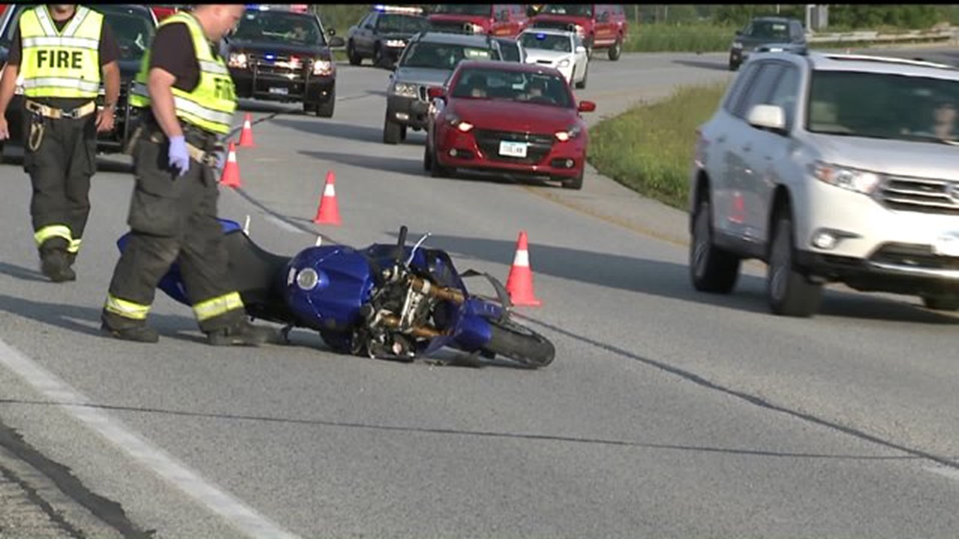 Davenport man killed in motorcycle crash at I74 and I80
