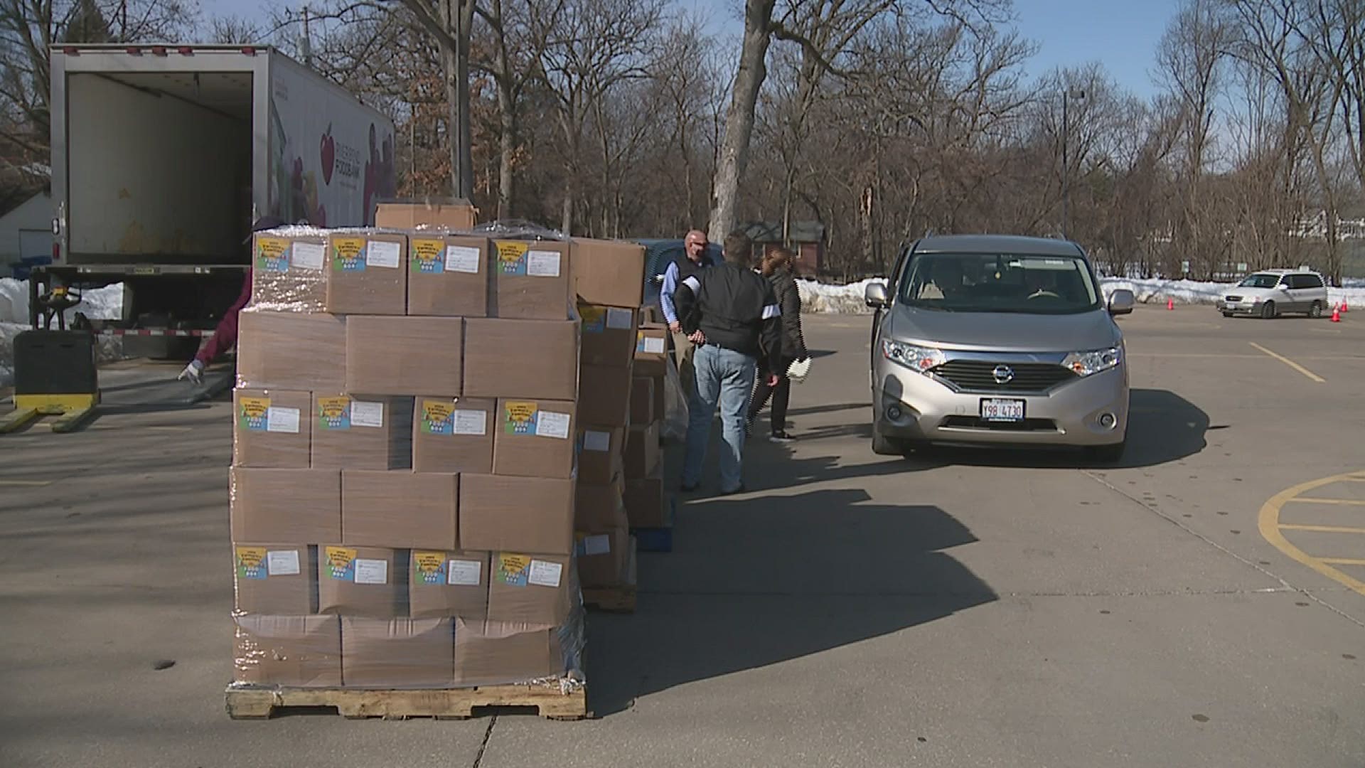 Riverbend teamed up with the Moline-Coal Valley School District to help hungry students.