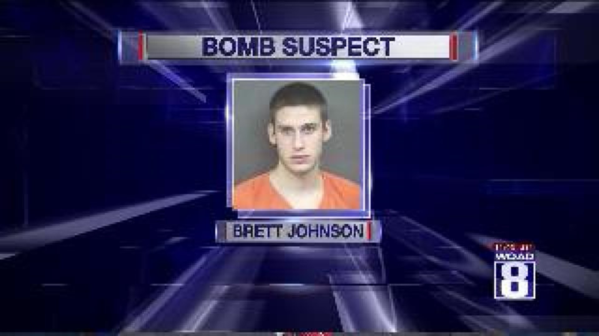 Man accused of launching homemade bomb