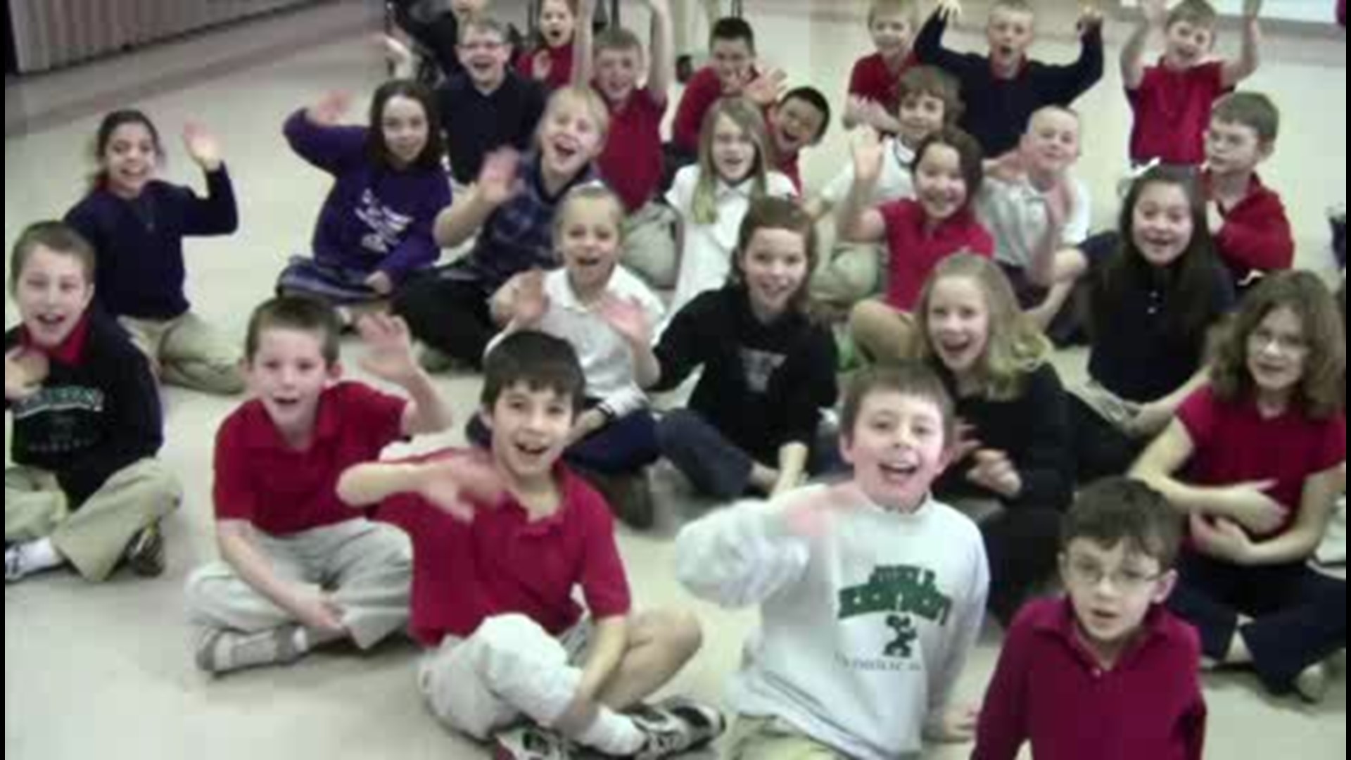 James Visits Kennedy Elementary in Davenport