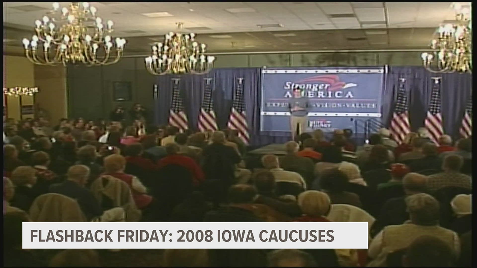 On this week's throwback, we remember the 2008 presidential election and the people that were busy drumming up candidate support ahead of the Iowa Caucuses.