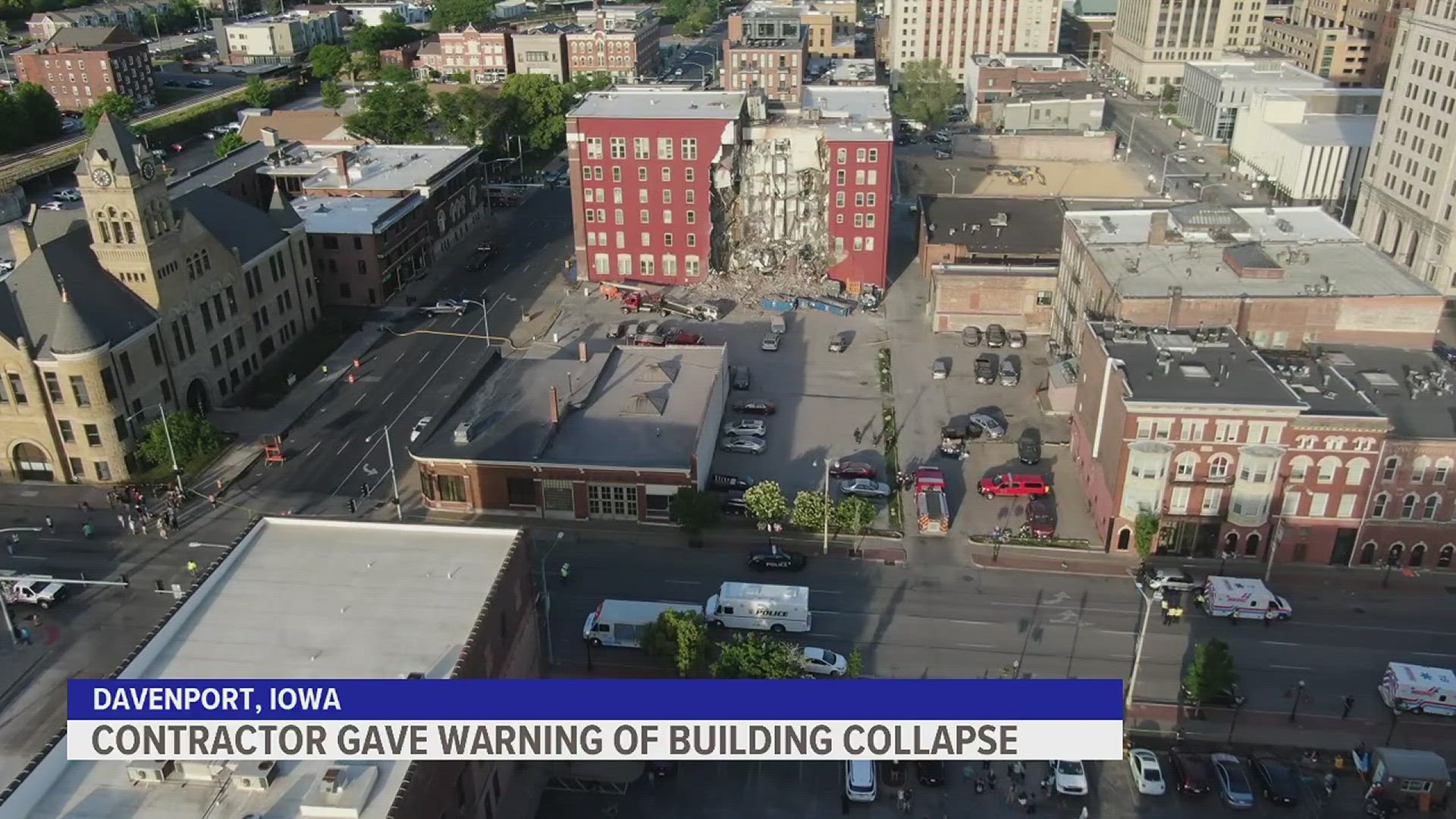 The co-owner of R.A. Masonry said they were contacted to bid to work on the building, but owner Andrew Wold rejected it because it was too high.