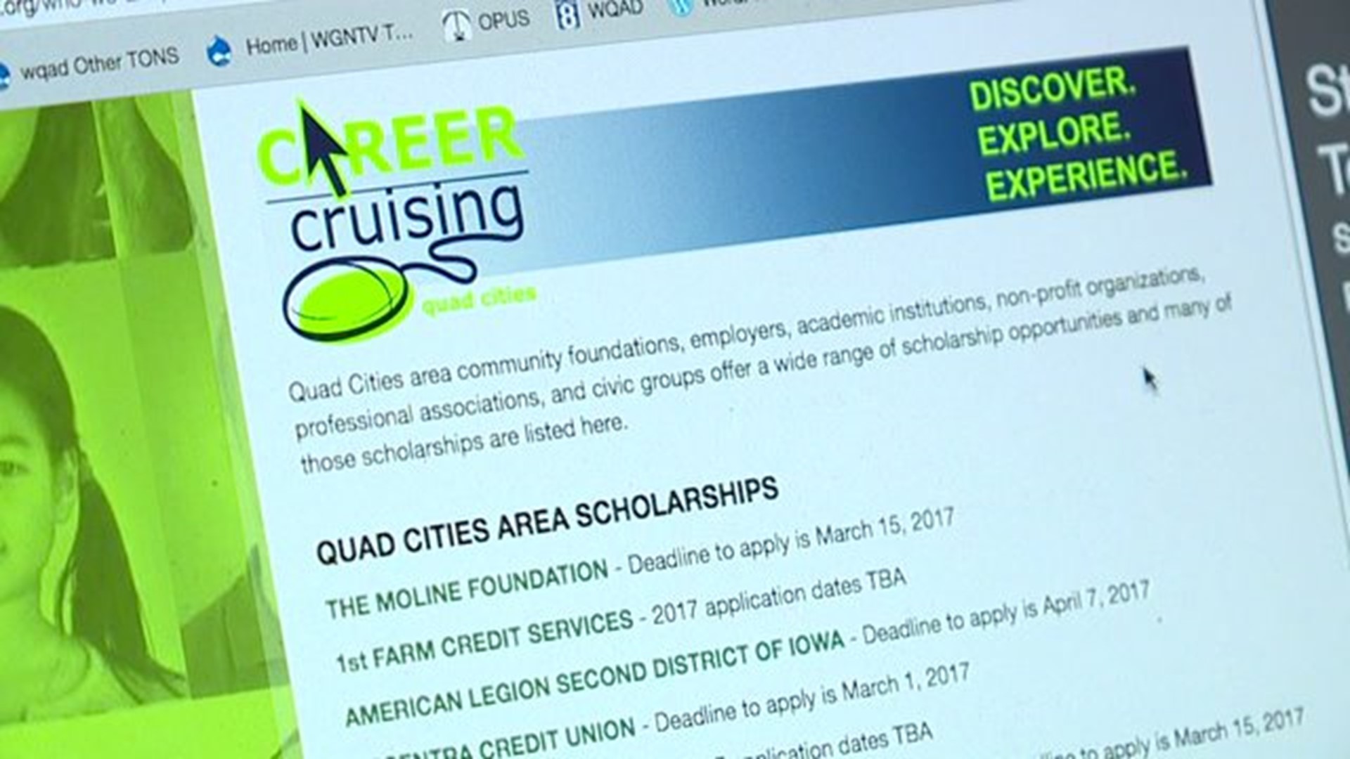 Scholarships available in the Quad Cities
