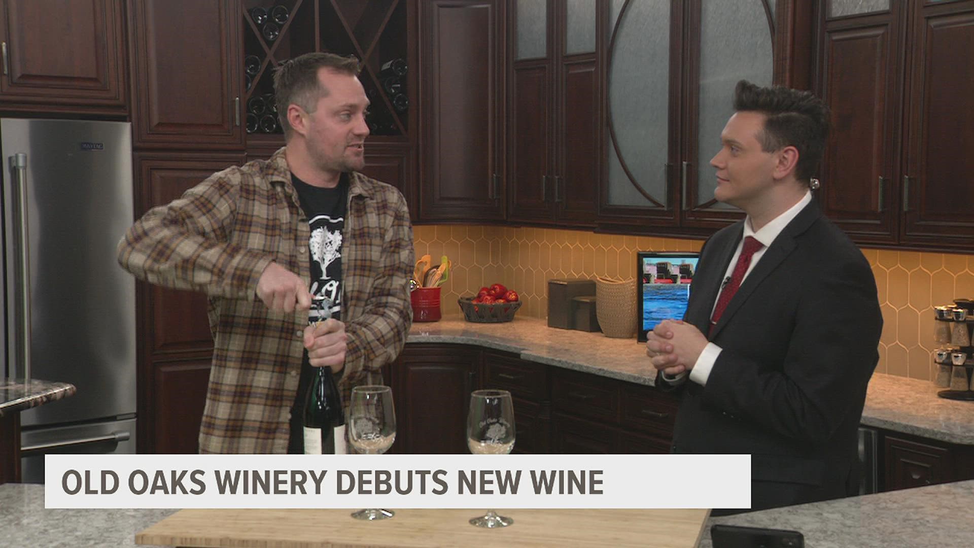 Old Oaks Winery, located in Milan, introduces their newest wine, the Pinot Noir.