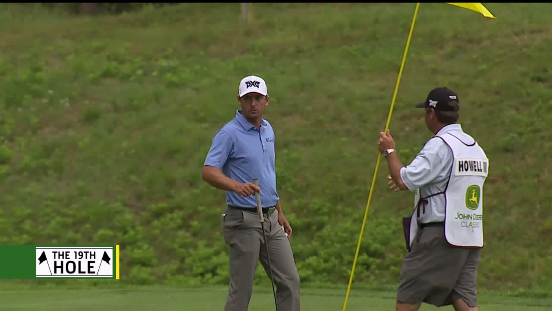 Charles Howell III with a share of the lead with -8