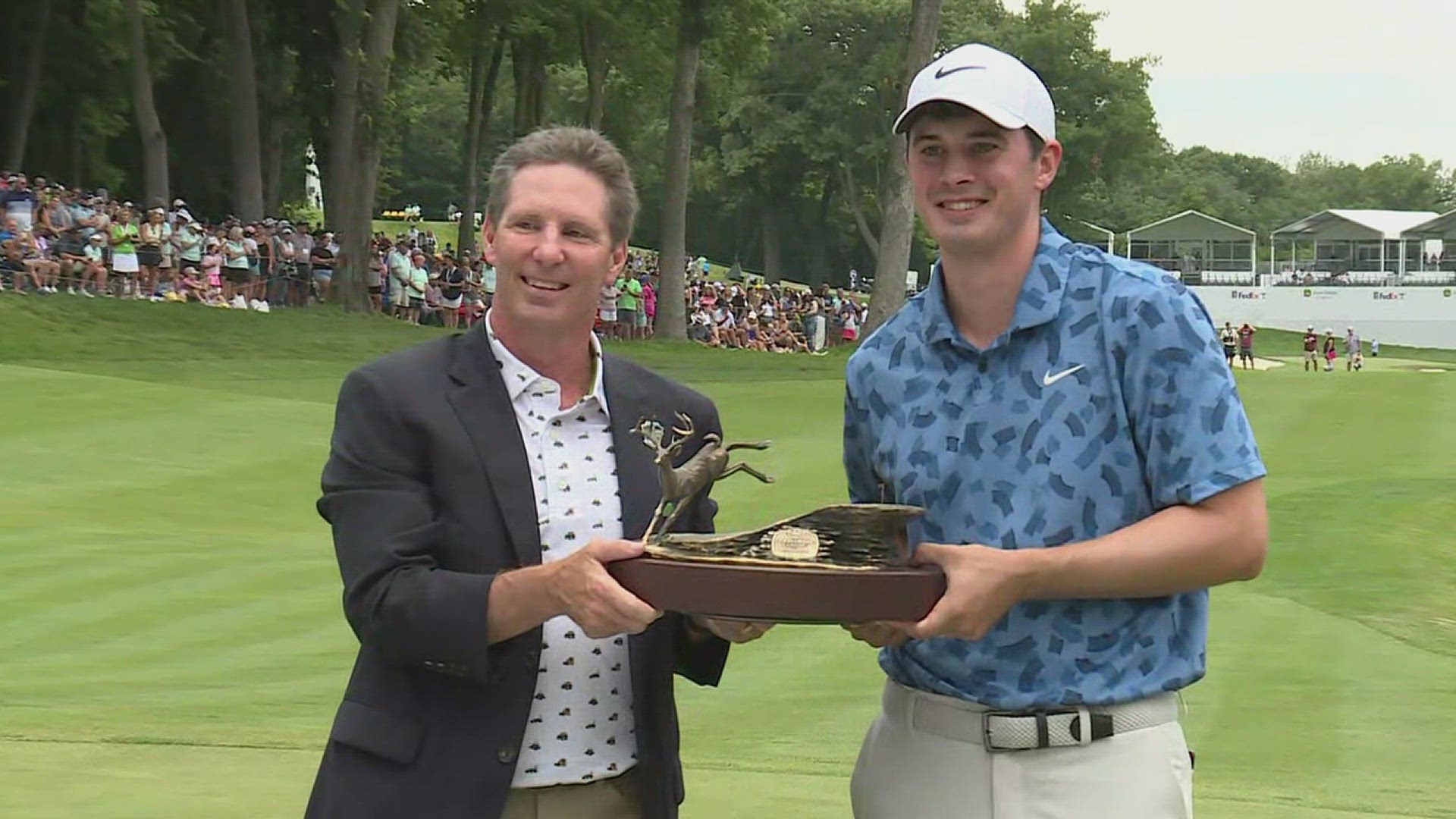 The Georgia native finished at 28-under 256 to break the tournament and course record set by Michael Kim in 2018.