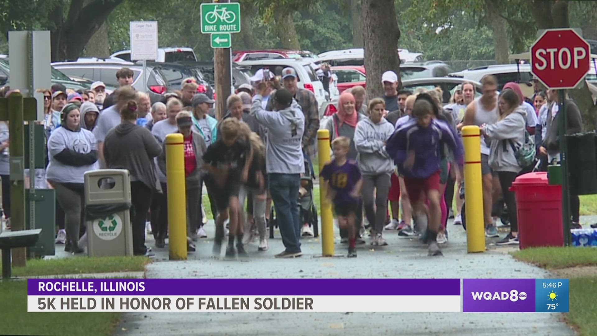 This marked the 5th annual run and walk to honor the 23-year-old who was found dead in Galesburg in 2018.