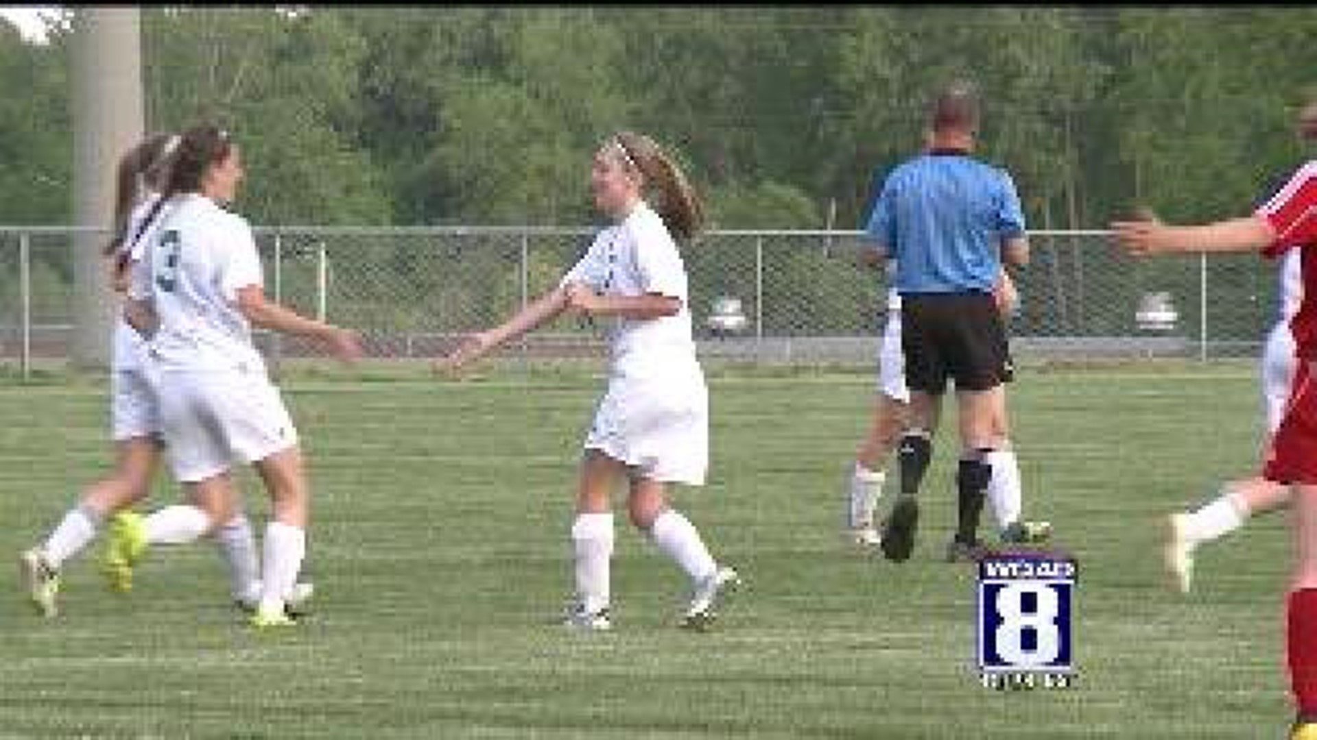 Geneseo Soccer Cruises Past Rocky