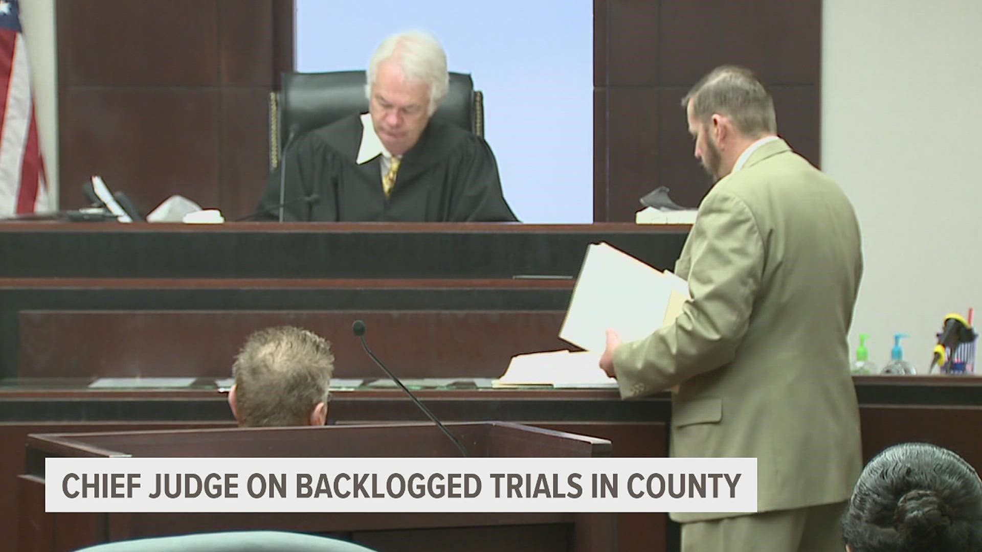Felony cases severely backlogged in Rock Island County courts wqad com