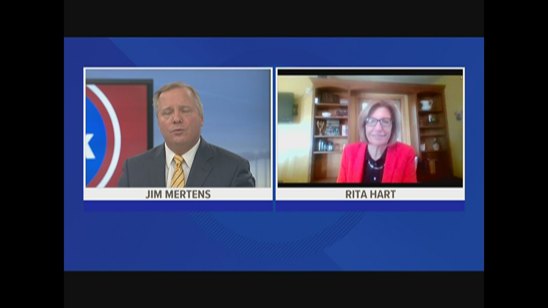 Rita Hart discusses the race for Iowa's Second Congressional District, which was a tight race against Mariannette Miller-Meeks.