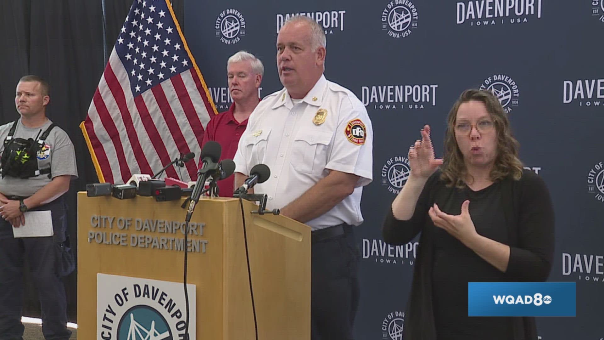 Chief Mike Carlson said he's been speaking with communities around the nation that experienced a disaster like this.