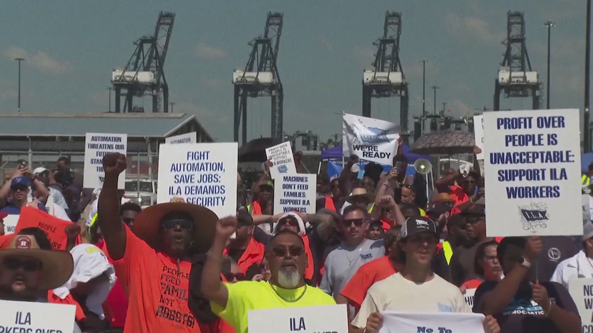 Dock workers at around three dozen crucial ports on the East Coast have hit the picket lines, which could significantly impact the economy.